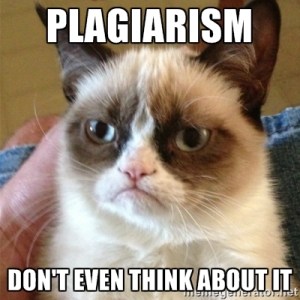 dealing with students who plagiarize