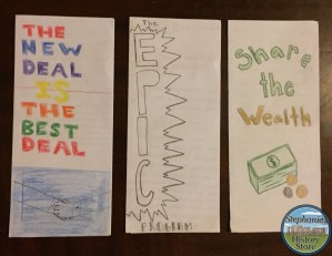 student made pamphlets