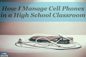 managing students and their phones in class