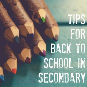 back to school tips for secondary teachers