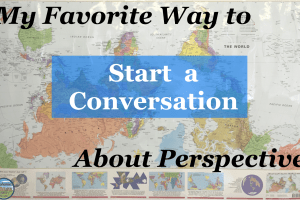 starting a classroom conversation about perspective