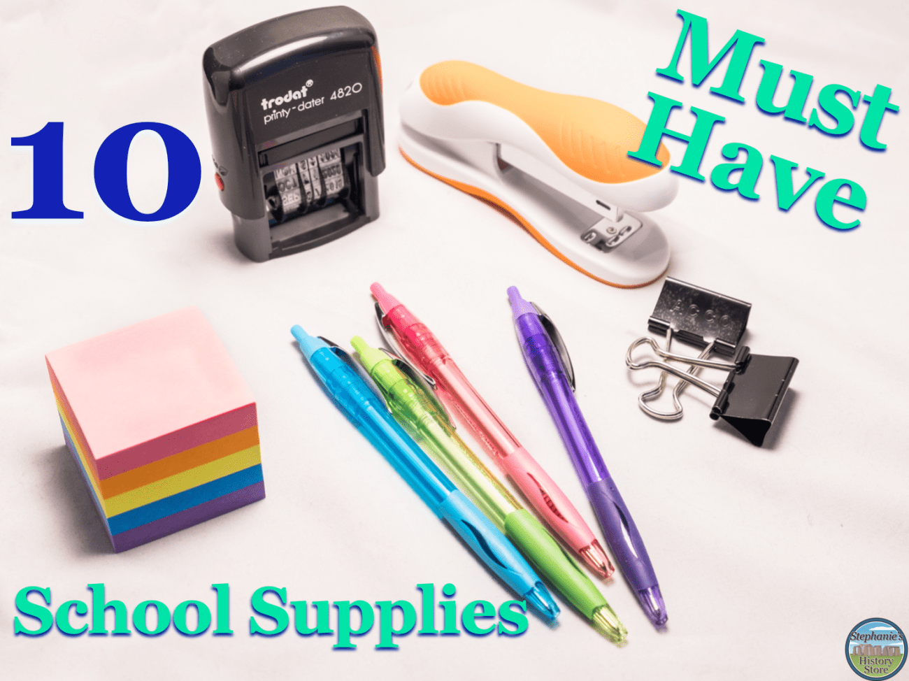 10 must have school supplies for secondary teachers